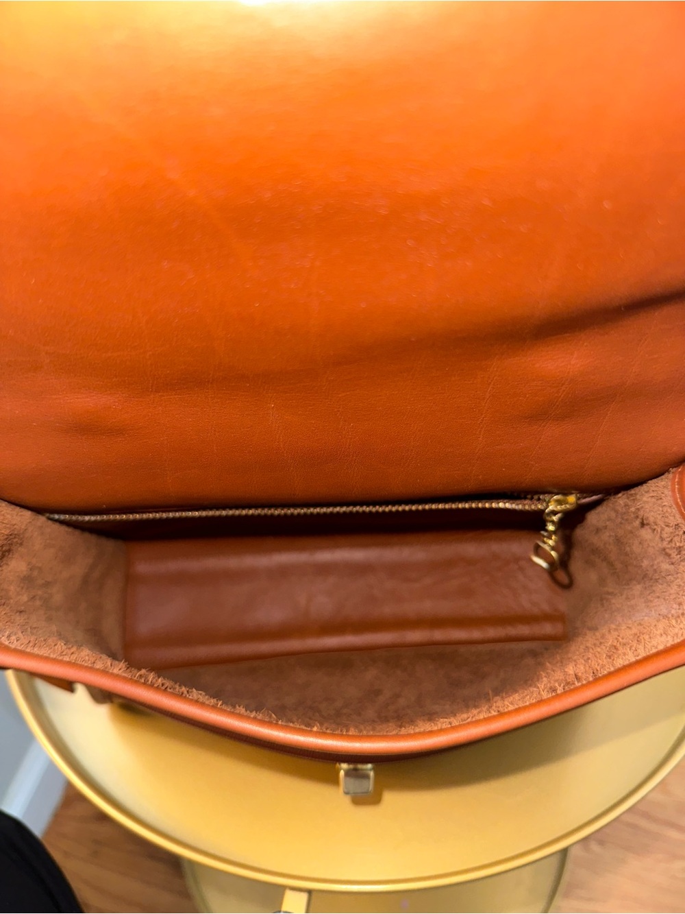 Coach Court Bag — 9870 (British Tan, 1998, Made in Turkey) - Picture 7 of 11